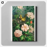 アートパネル-Nesting Among Roses
 - ボストン公共図書館 Canvas.