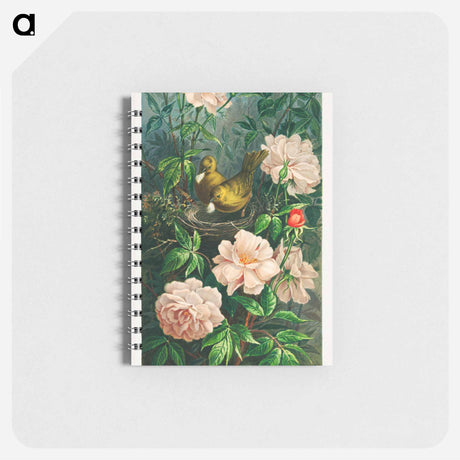 アートメモ帳-Nesting Among Roses
 - ボストン公共図書館 Memo.