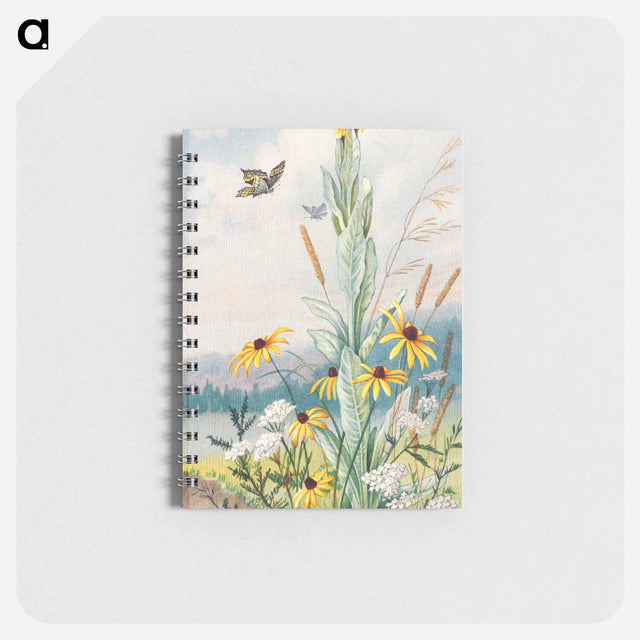 アートメモ帳-Flowers of the Meadow
 - ボストン公共図書館 Memo.