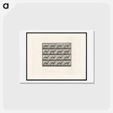 アートポストカード-Camel Walking
 - エドワード マイブリッジ Postcard.
