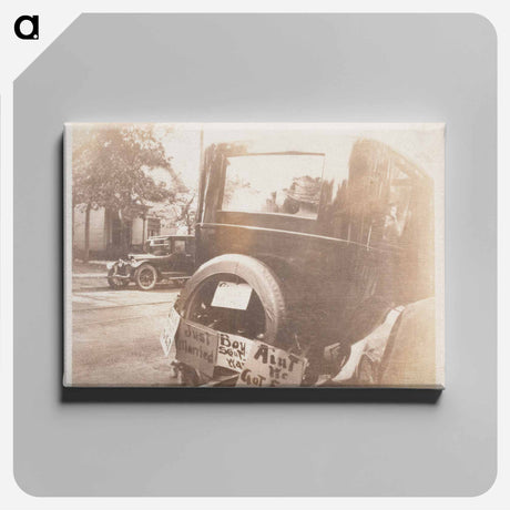 アートパネル-Just Married Automobile
 - セントルイス美術館 Canvas.