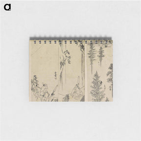 アートメモ帳-Hokusai's Reproductions from Works by Famous Japanese Artists of Chinese School - 葛飾 北斎 Memo.