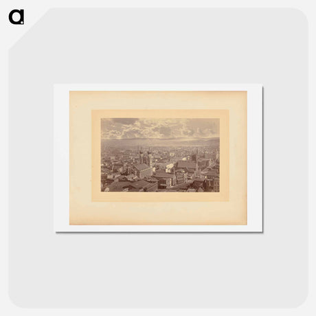 アートポストカード-View from Windows Looking South
 - エドワード マイブリッジ Postcard.