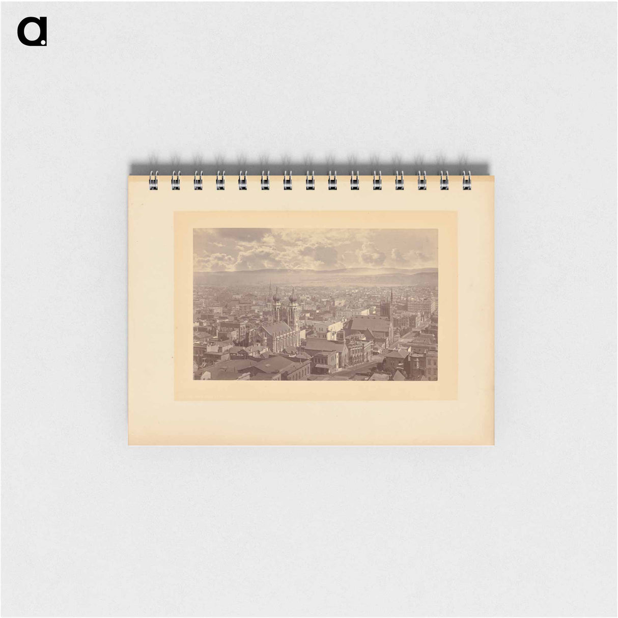 アートメモ帳-View from Windows Looking South
 - エドワード マイブリッジ Memo.