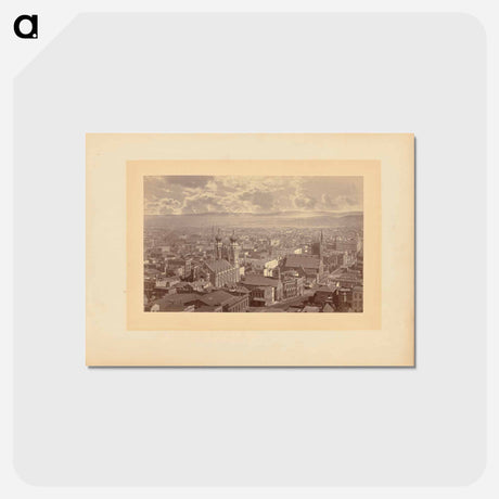 アートポストカード-View from Windows Looking South
 - エドワード マイブリッジ Postcard.