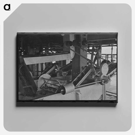 アートパネル-Weed Burner in Operation
 - ラッセル リー Canvas.