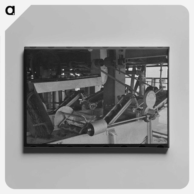 アートパネル-Weed Burner in Operation
 - ラッセル リー Canvas.