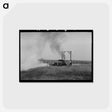 アートポストカード-Weed Burner in Operation
 - ラッセル リー Postcard.