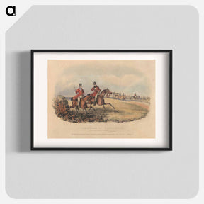 アートポスター-Fox Hunting [set of six]: Melton Mowbray No. 1. Going to Cover
 - イェール大学アートギャラリー Poster.