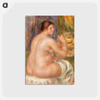 アートポストカード-Nude from the Back
 - バーンズ・コレクション Postcard.