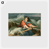 アートポストカード-The Rescue
 - ボストン公共図書館 Postcard.