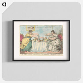 アートポスター-A Brighton Breakfast or Morning Comforts
 - イェール大学アートギャラリー Poster.