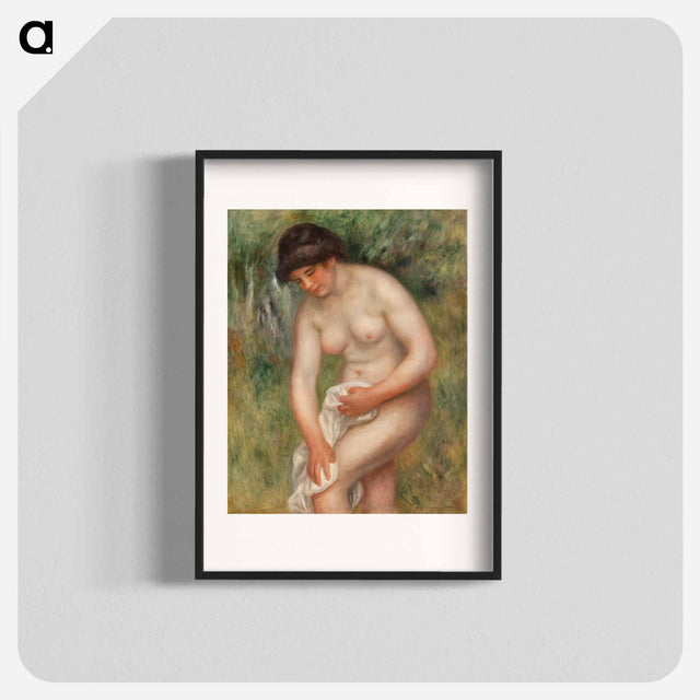 アートポスター-Bather Drying Herself
 - バーンズ・コレクション Poster.
