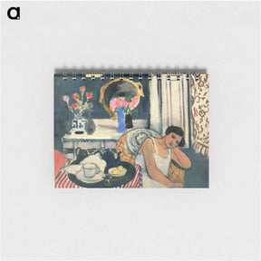 アートメモ帳-Woman Reading - アンリ マティス Memo.