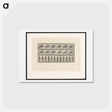 アートポストカード-Man on Horse
 - エドワード マイブリッジ Postcard.