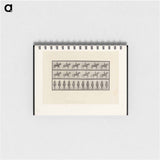 アートメモ帳-Man on Horse
 - エドワード マイブリッジ Memo.