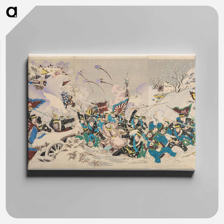 アートパネル-Great Attack from the Rear at Weihaiwei
 - セントルイス美術館 Canvas.