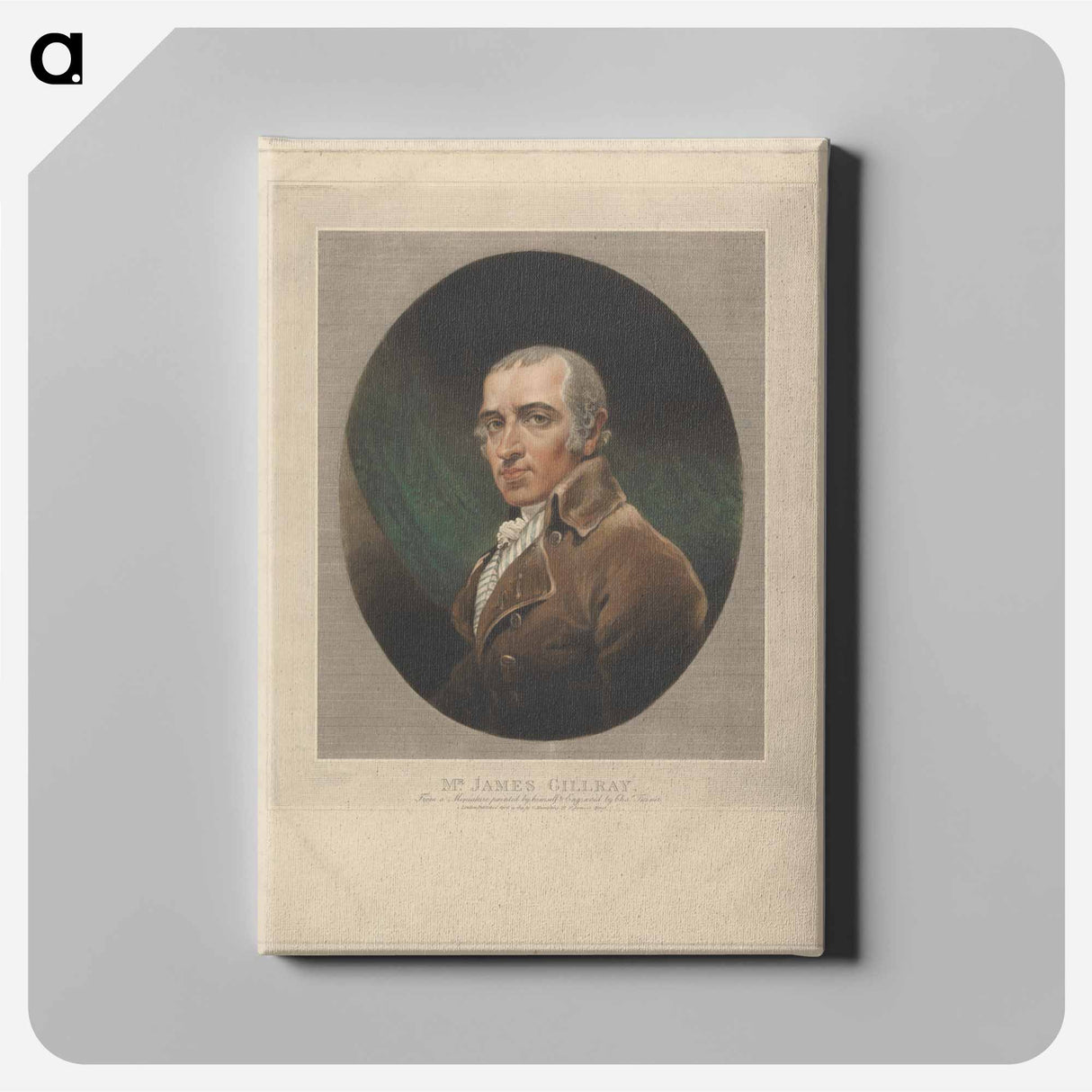 アートパネル-James Gillray
 - イェール大学アートギャラリー Canvas.
