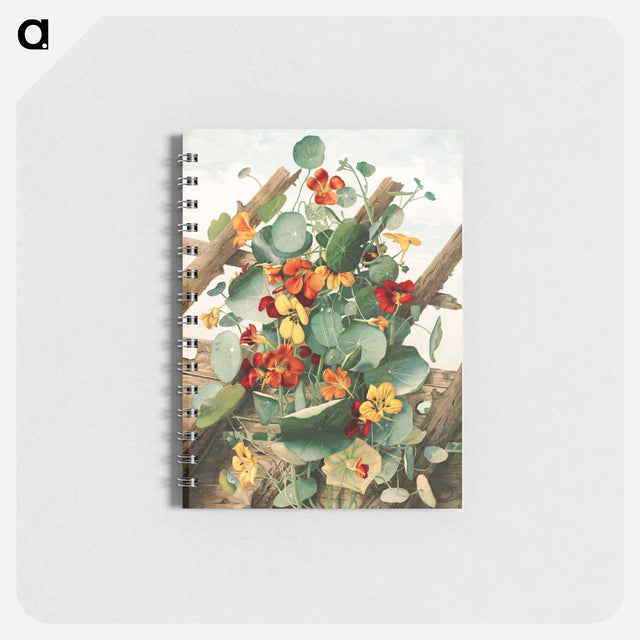 アートメモ帳-The nasturtiums, no 2
 - ボストン公共図書館 Memo.
