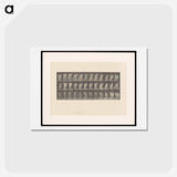 アートポストカード-Woman Dressing
 - エドワード マイブリッジ Postcard.