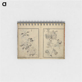 アートメモ帳-Random sketches by Hokusai - 葛飾 北斎 Memo.