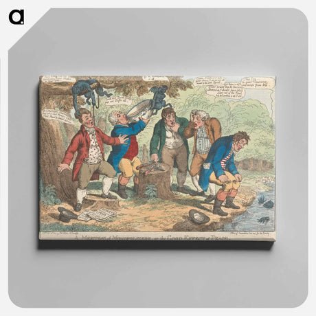 アートパネル-A Meeting of Monopolizers, or the Good Effect of Peace
 - イェール大学アートギャラリー Canvas.