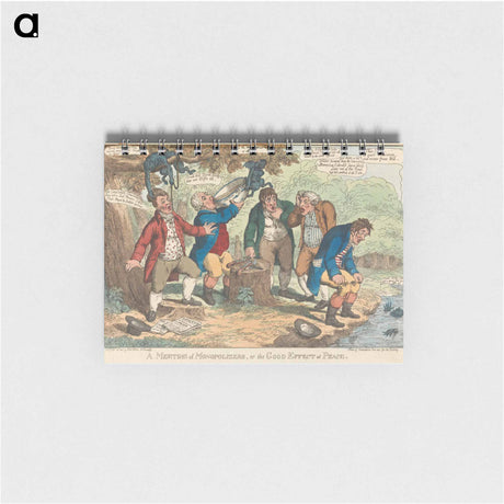 アートメモ帳-A Meeting of Monopolizers, or the Good Effect of Peace
 - イェール大学アートギャラリー Memo.