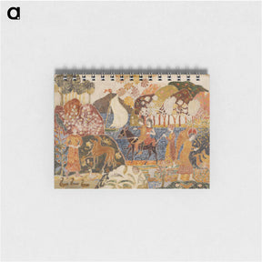 アートメモ帳-Two Figures on a Mule
 - バーンズ・コレクション Memo.