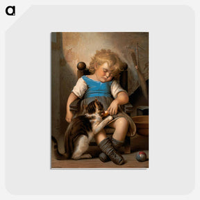 アートポストカード-Unconscious Sleeper
 - ボストン公共図書館 Postcard.