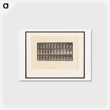 アートポストカード-Lowering the Vase
 - エドワード マイブリッジ Postcard.