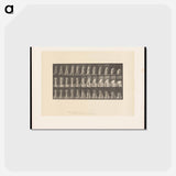 アートポストカード-Lowering the Vase
 - エドワード マイブリッジ Postcard.