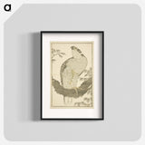 Hokusai's Hawk - Katsushika Hokusai Poster.
