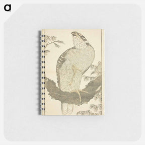 アートメモ帳-Hokusai's Hawk - 葛飾 北斎 Memo.