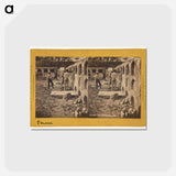 アートポストカード-Burial of a Citizen
 - エドワード マイブリッジ Postcard.
