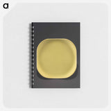 アートメモ帳-American Modern Serving Plate
 - セントルイス美術館 Memo.