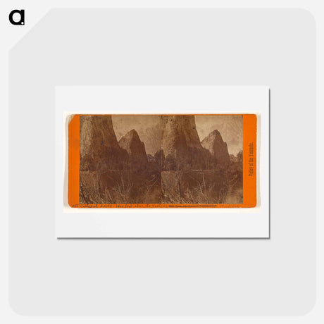アートポストカード-Cathedral Rocks
 - エドワード マイブリッジ Postcard.