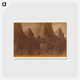 アートポストカード-Cathedral Rocks
 - エドワード マイブリッジ Postcard.