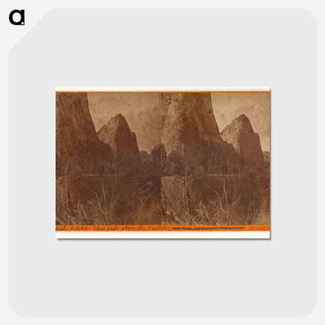 アートポストカード-Cathedral Rocks
 - エドワード マイブリッジ Postcard.