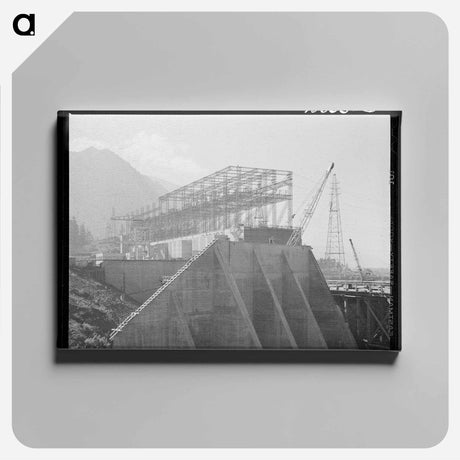 アートパネル-Abandoned Gold Mill
 - ラッセル リー Canvas.