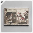 アートパネル-John Bull Caught at his last Luxury
 - イェール大学アートギャラリー Canvas.