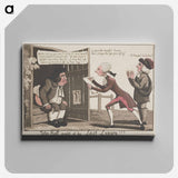 アートパネル-John Bull Caught at his last Luxury
 - イェール大学アートギャラリー Canvas.