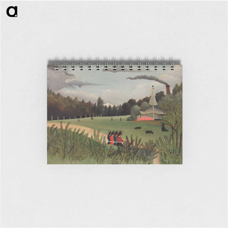 アートメモ帳-Landscape and Four Young Girls
 - バーンズ・コレクション Memo.