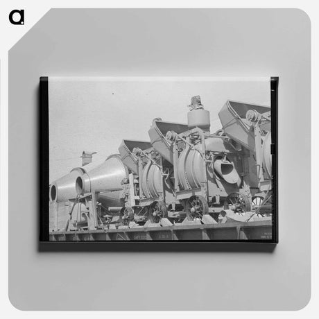 アートパネル-Mules' Lunch Break
 - ラッセル リー Canvas.