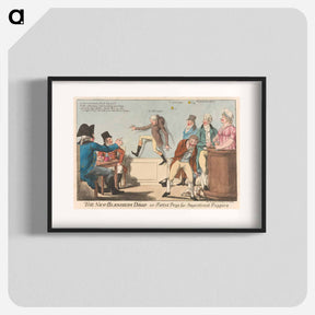 アートポスター-The New Blenheim Drop or Patent Pegs for Impertinent Puppies
 - イェール大学アートギャラリー Poster.