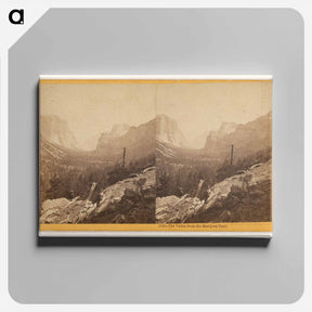 アートパネル-The Valley from the Mariposa Trail
 - エドワード マイブリッジ Canvas.