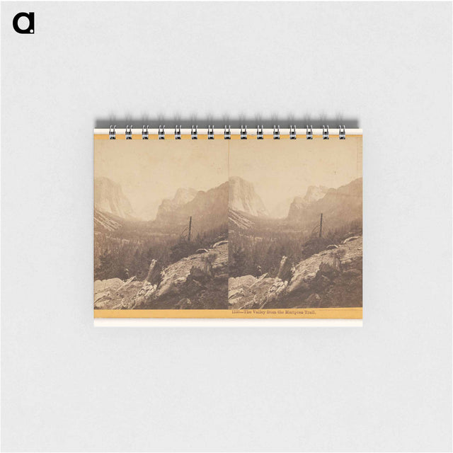 アートメモ帳-The Valley from the Mariposa Trail
 - エドワード マイブリッジ Memo.