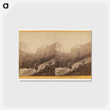 アートポストカード-The Valley from the Mariposa Trail
 - エドワード マイブリッジ Postcard.