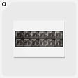 アートポストカード-Elephant Walk
 - エドワード マイブリッジ Postcard.