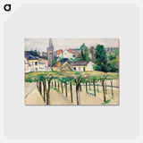 アートポストカード-Village Square
 - バーンズ・コレクション Postcard.