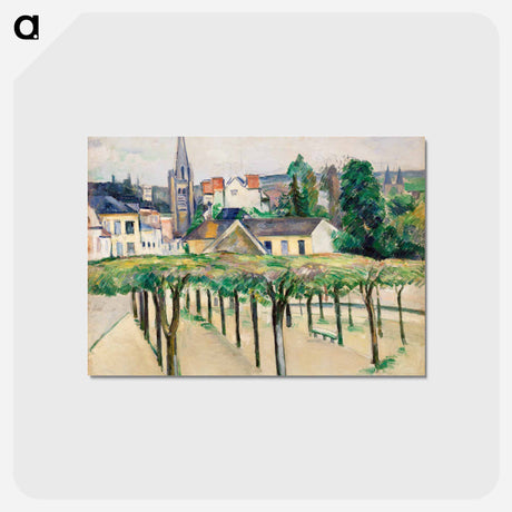 アートポストカード-Village Square
 - バーンズ・コレクション Postcard.